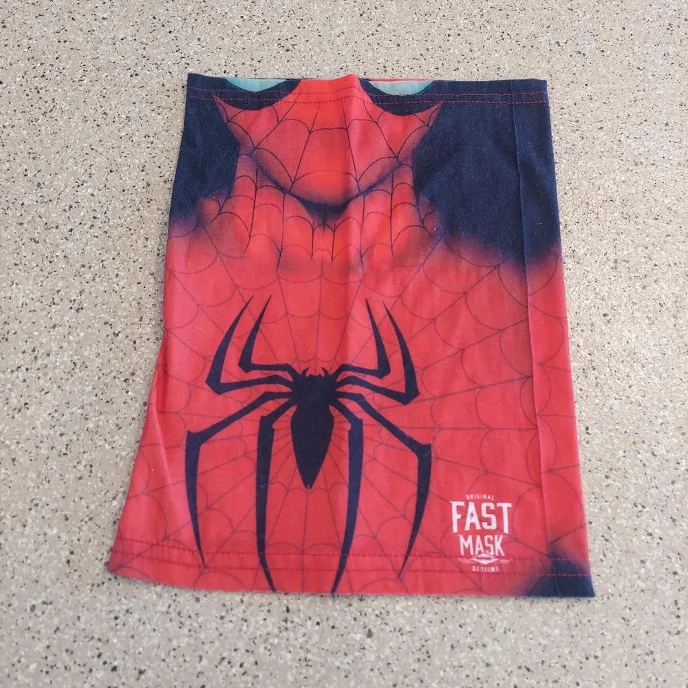 Spiderman gater facemask headband superhero stretchy